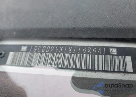 2008 Chevrolet Express Work Van from USA, damaged, VIN 1GCGG25K181168641